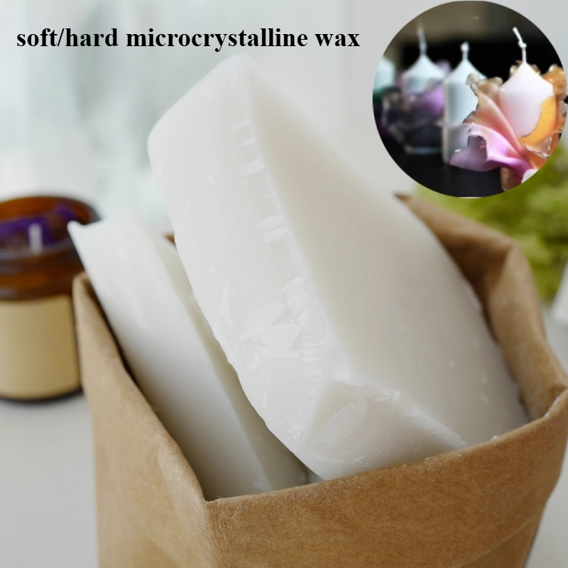 Candle Making Easy - 200 g/worek miękki/twardy wosk mikrokrystaliczny stały