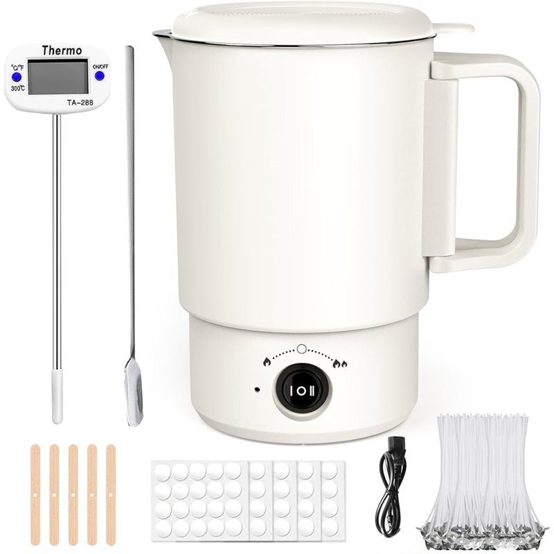 Candle Making Temperature - Zestaw elektrycznego topiarki do wosku A47U