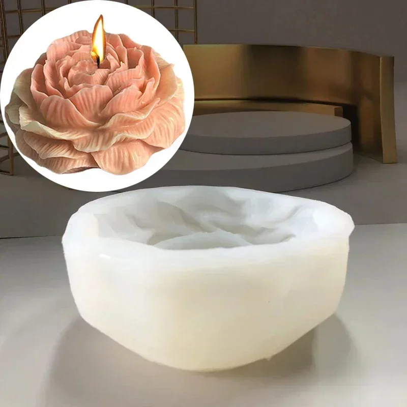 Candle Making Diy Kit - Bardzo duża forma silikonowa 3D na