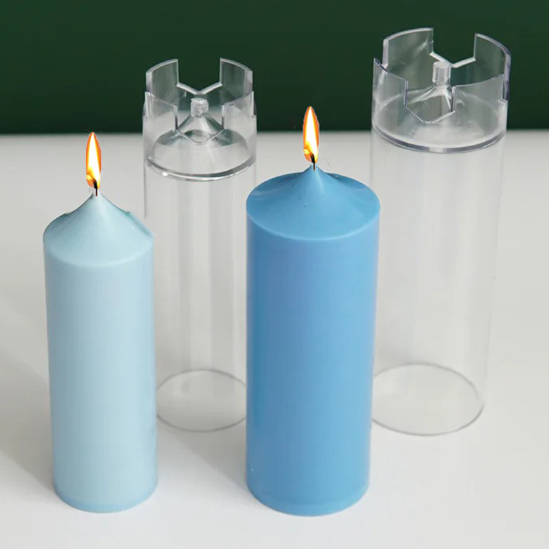 Candle Making Diy Kit - 3D Spire Cylinder Candle Mold DIY