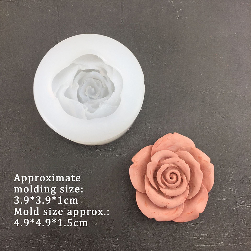 3D kształt kwiatu róży liść fo – Candle Making Items recenzja i cena