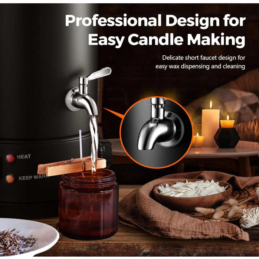 Ulepszony elektryczny garnek d – Candle Making Temperature recenzja i cena