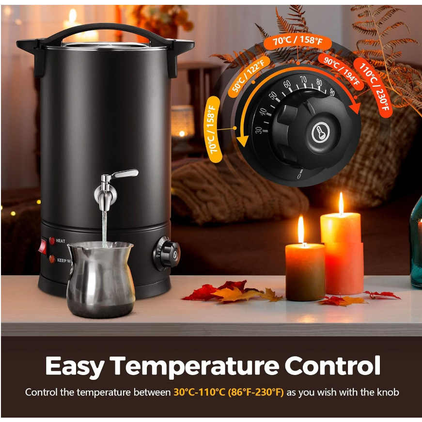 Ulepszony elektryczny garnek d – Candle Making Temperature recenzja i cena