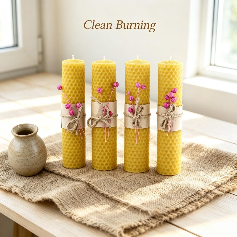4 sztuki ręcznie robionych świ – Candle Making Kit Beeswax recenzja i cena
