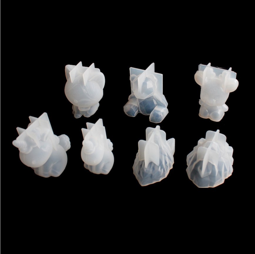 Przezroczysty jednorożec silik – Candle Making Items recenzja i cena