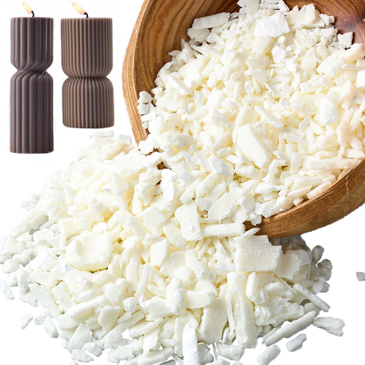 1-punktowy czysty biały wosk s – Candle Making Diy Kit recenzja i cena