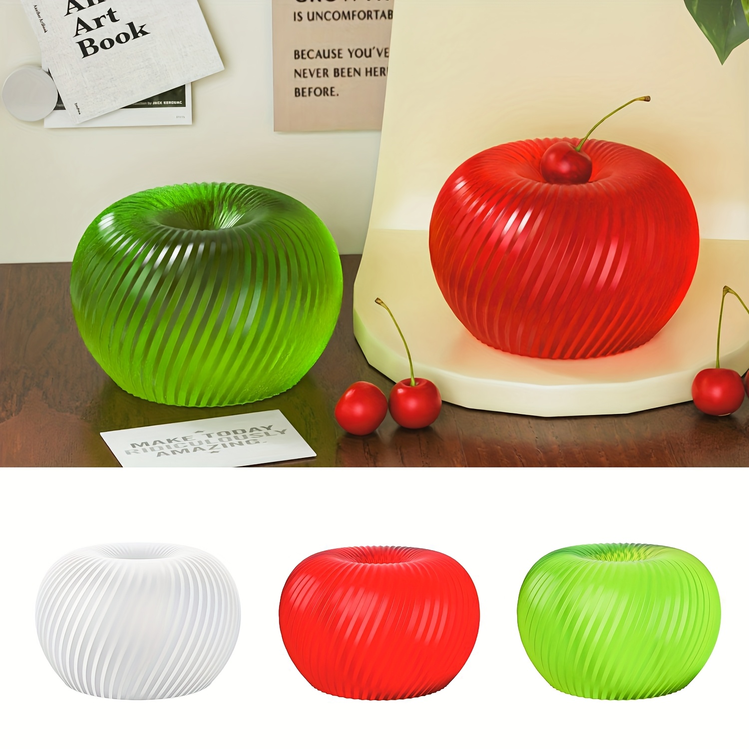 Modna, czerwona silikonowa for – Candle Making Easy recenzja i cena