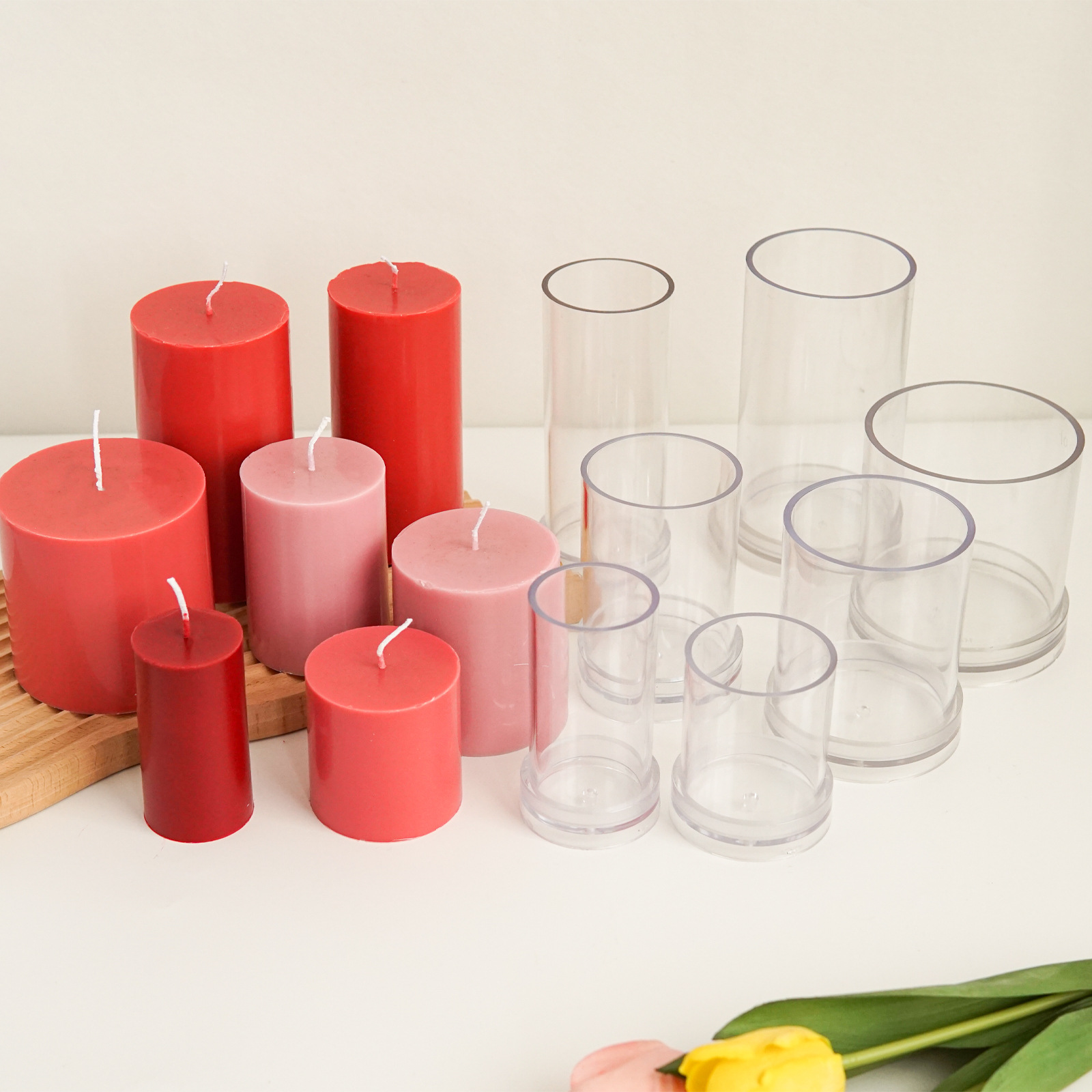 Różne cylindryczne formy do św – Candle Making Diy Kit recenzja i cena