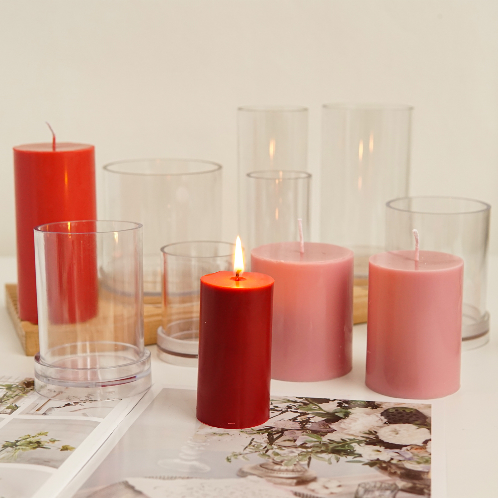 Różne cylindryczne formy do św – Candle Making Diy Kit recenzja i cena