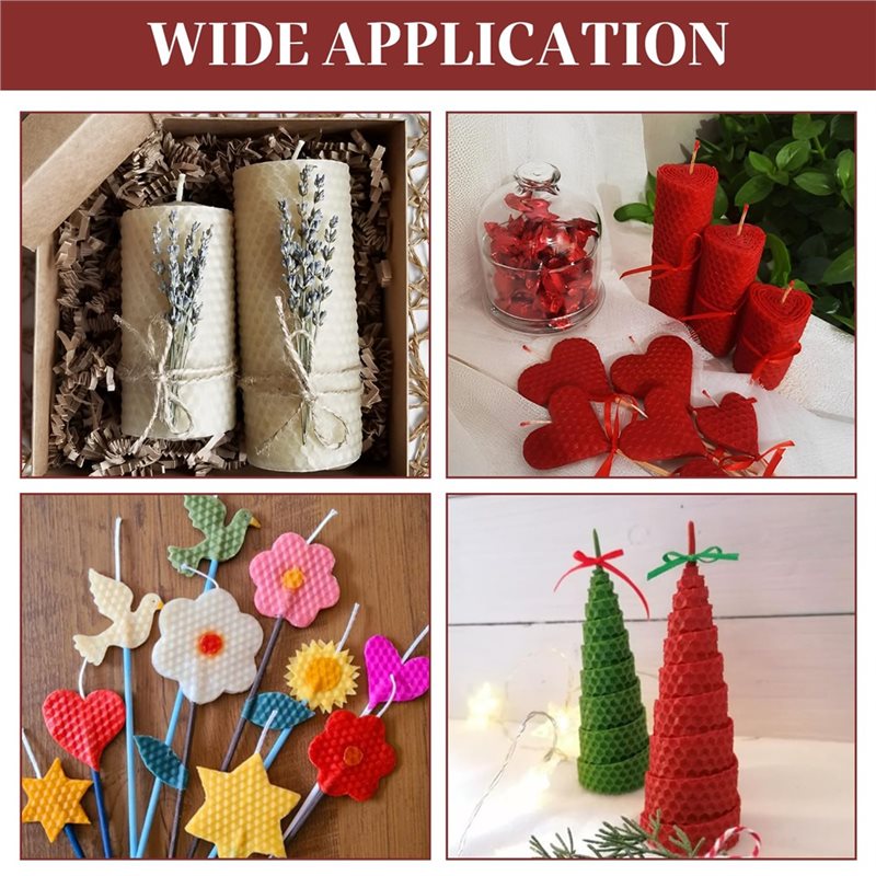 J1UL1N Zestaw do robienia świe – Candle Making Kit Beeswax recenzja i cena